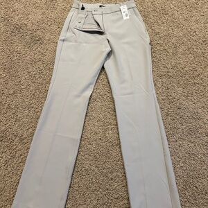 NWT Express Editor Mid Rise Boot Pants - 4R - Stone